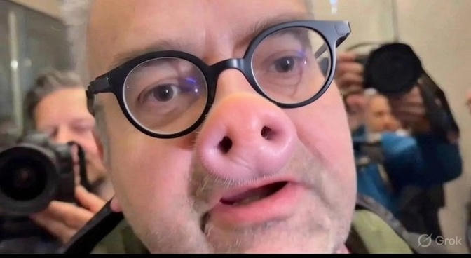 Nazwali mnie Hieną Roku, kiedy ja jestem świnią🙄