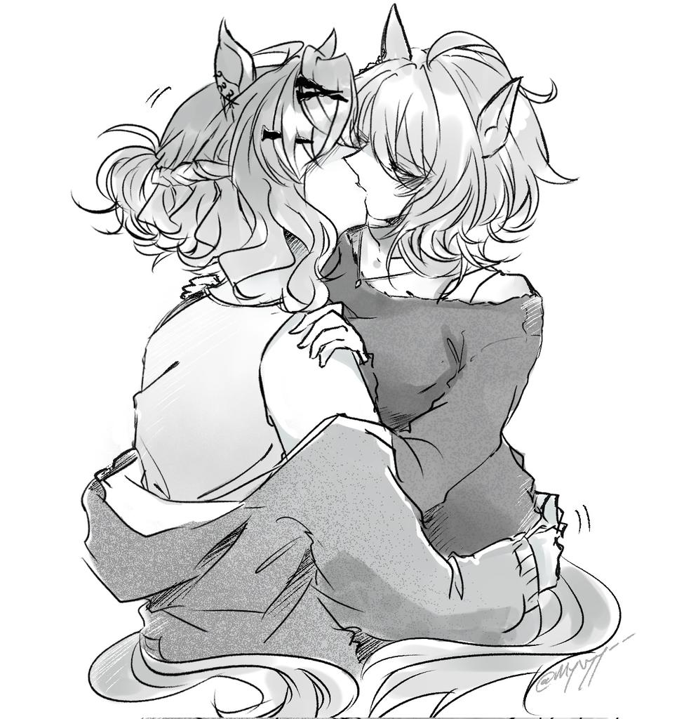 myvyy__'s tweet image. 🌴🧪 
Kissing practice