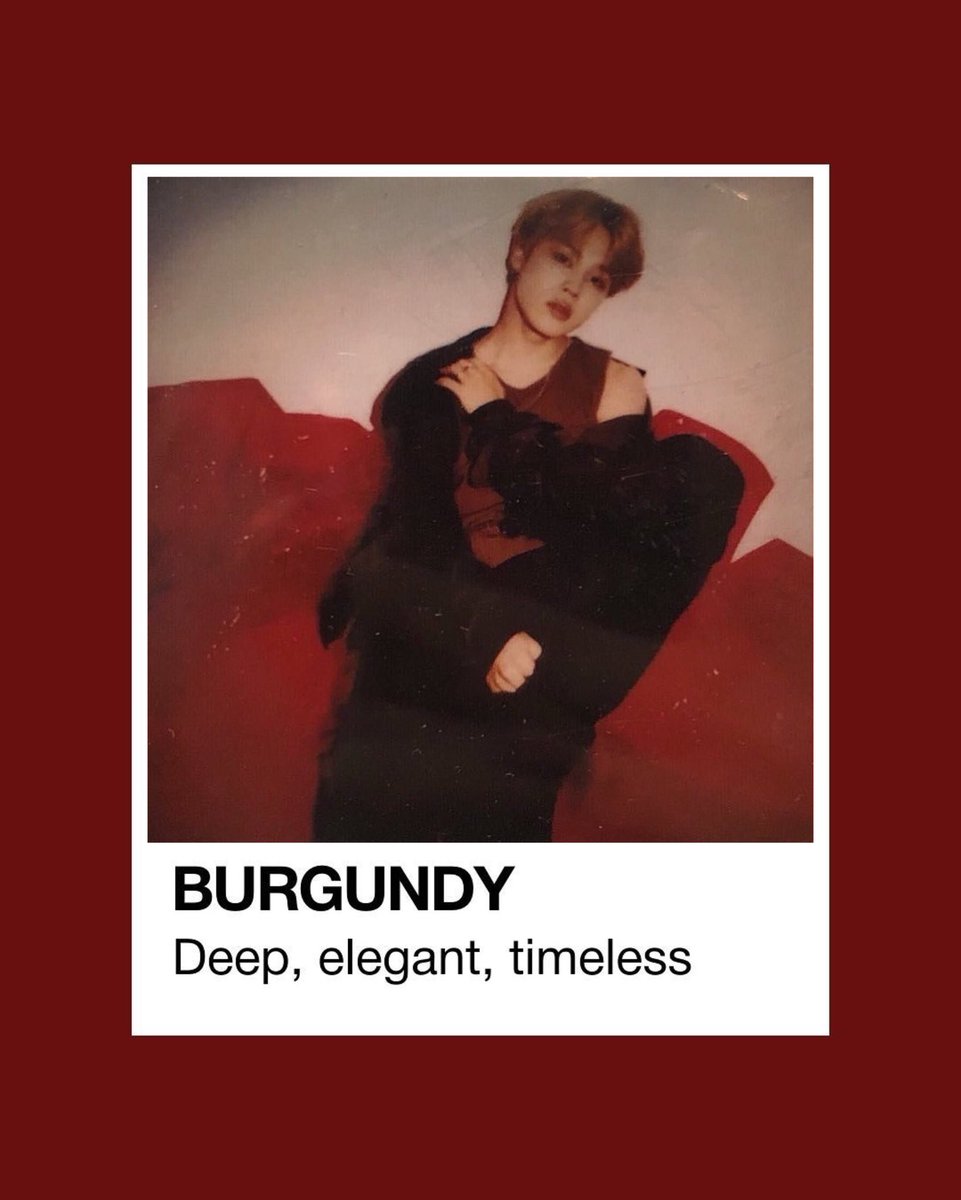 jimin’s burgundy vinyl 💿