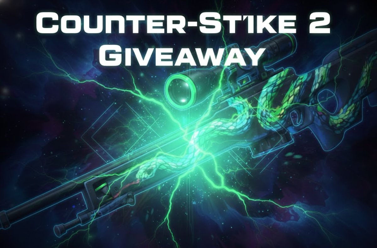 StratlensApp's tweet photo. 🎁 CS2 SKIN GIVEAWAY 🎁 

Item: AWP | Atheris (Well-Worn)

Rules:1️⃣ Follow Me 2️⃣ Like &amp; RT 3️⃣ Tag 2 friends

rolling the winner in 48h! ⏳

#CS2 #CS2Giveaway https://t.co/8IVC2lNYvH