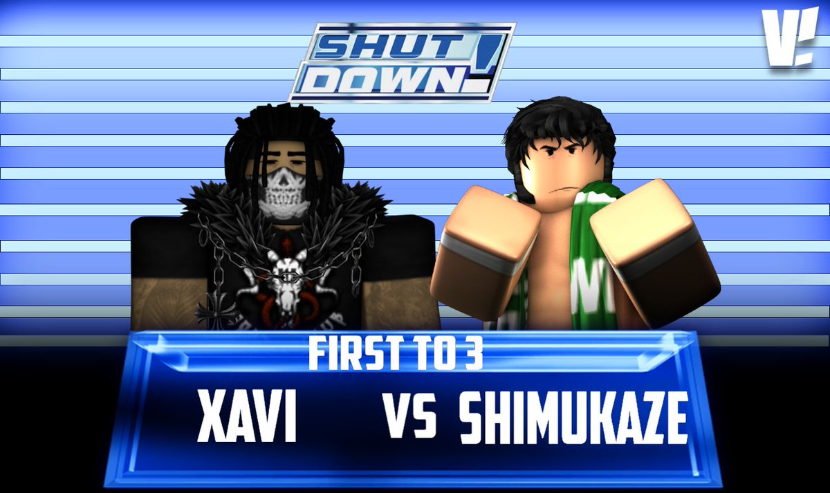 VirtualOnRBLX's tweet photo. #Shutdown We Have an ACTION PACKED Show for you all tonight! Make sure not to miss out on these EPIC MATCHES! 

Catch Thursday Night Shutdown TONIGHT! AT 6/7 Est! https://t.co/9B1aRdCF6O