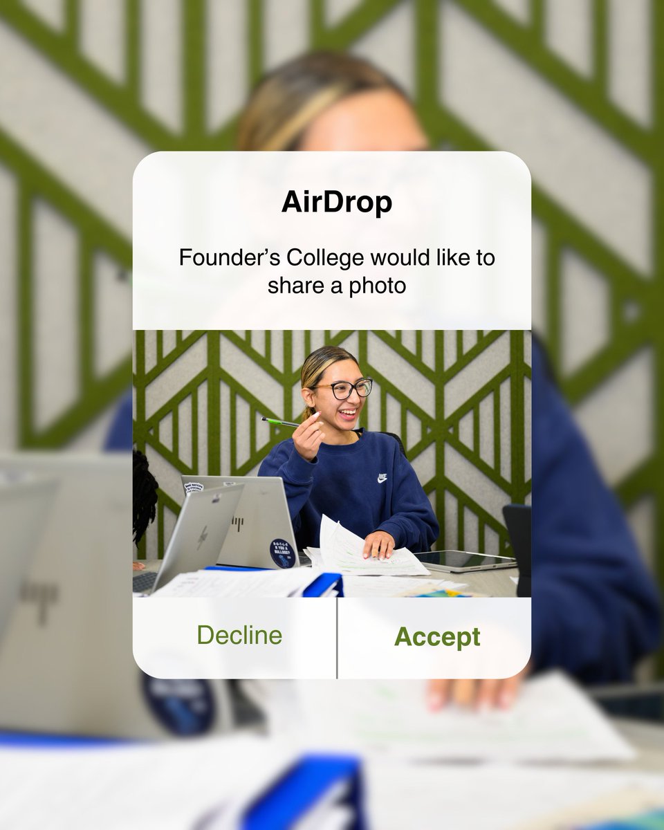 butleru's tweet image. The Priority Application Deadline for Founder’s College is in ONE MONTH! 🗓️ Be sure to submit all your application materials and file your FAFSA to be among the first to receive your admission decision.