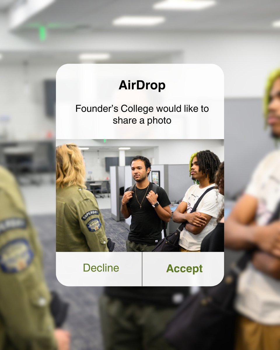 butleru's tweet image. The Priority Application Deadline for Founder’s College is in ONE MONTH! 🗓️ Be sure to submit all your application materials and file your FAFSA to be among the first to receive your admission decision.