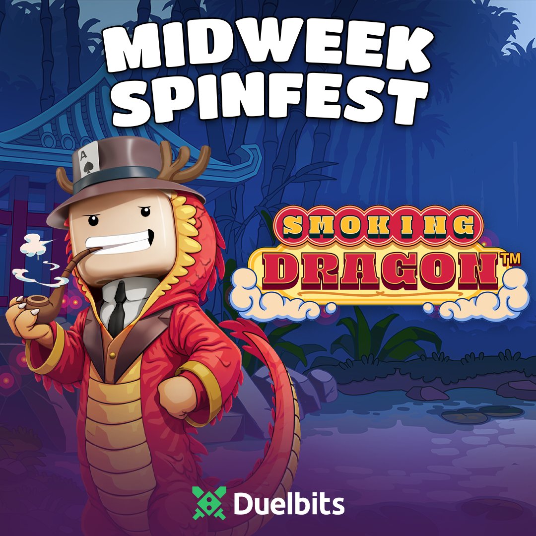 $1,000 IN FREE SPINS GIVEAWAY! 🐲

Smoking Dragon by Hacksaw is here. 

👉 25 x $1 FREE SPINS up for grabs
🎁 40 winners selected randomly!

How to enter:
🆕 Follow <a href="/DuelbitsPredict/">DuelbitsPredict</a> 
❤️ Like &amp; Repost
💬 Drop your UID

Free spins on me - enter below!
