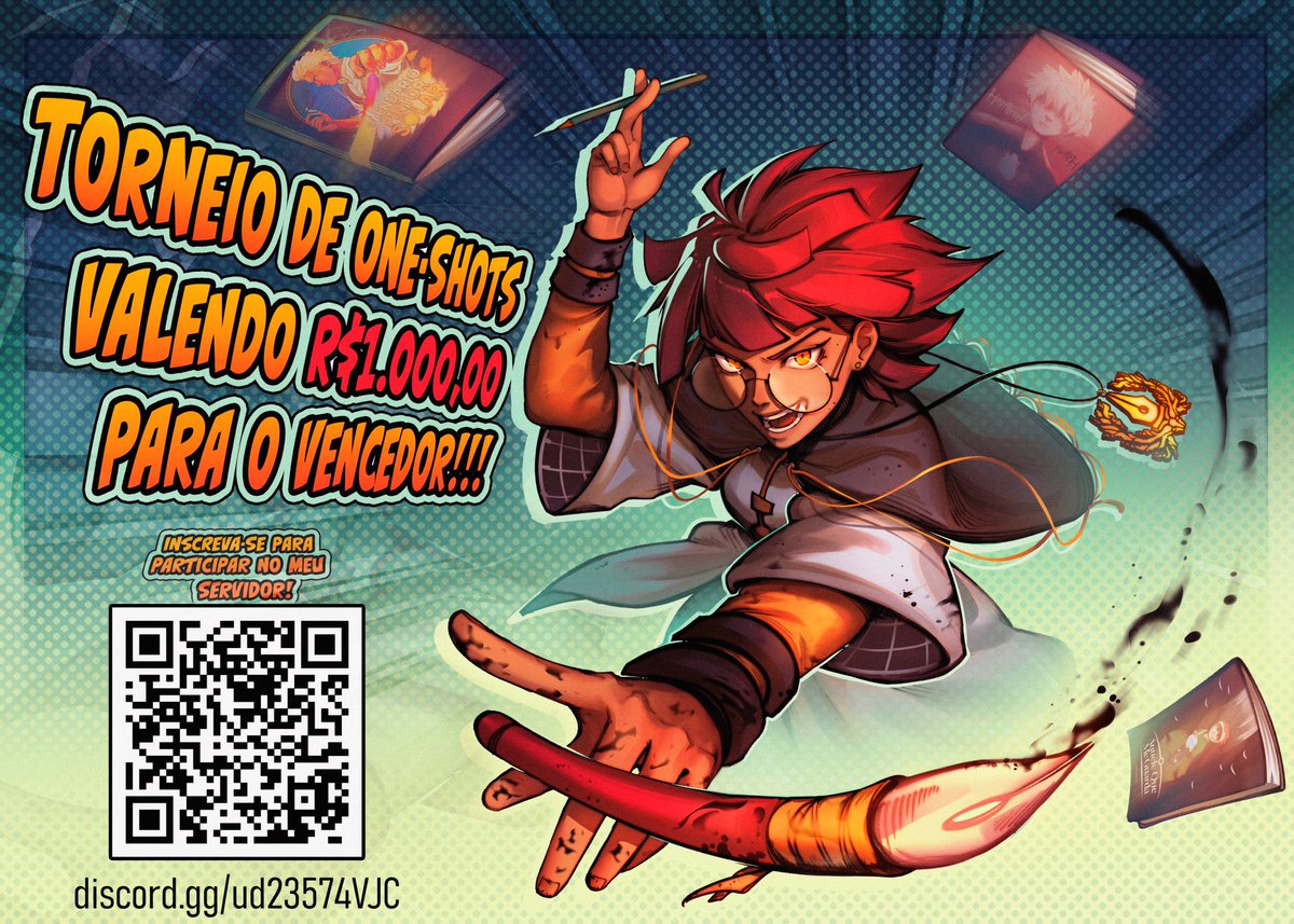 inuizaki's tweet image. Atenção mangakás independentes!!

Estão abertas as inscrições para o segundo torneio de one-shots da AZURA ACADEMY!
Teremos os grandes @narrativando e @thunters_manga como jurados!
O vencedor receberá R$ 1.000,00! (O segundo e o terceiro lugar também receberão prêmio!)
Se você…