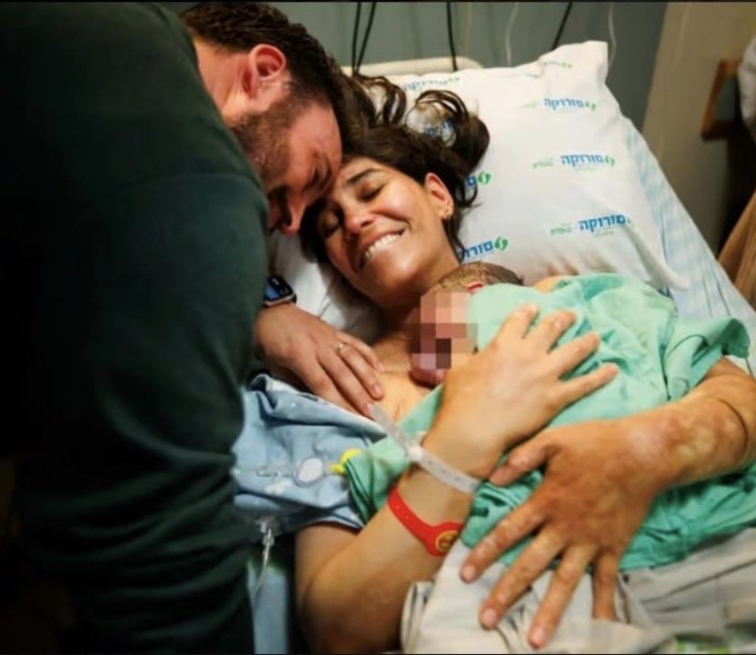 On October 7th Dr. Elay Hoggeg, a physician from Kfar Azza was at home with her husband Ariel and their 8-month-old daughter Yael.

After a horrific barrage of attacks, Hamas terrorists entered their home wanting to murder them. They fought with kitchen knives against terrorists