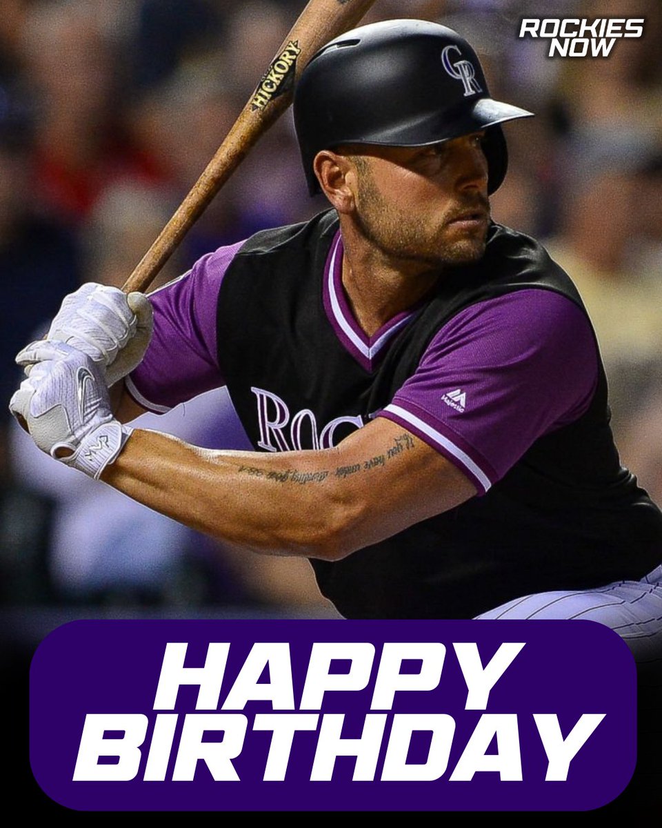 Happy Birthday to one of the greatest players in Rockies history, Matt Holliday!