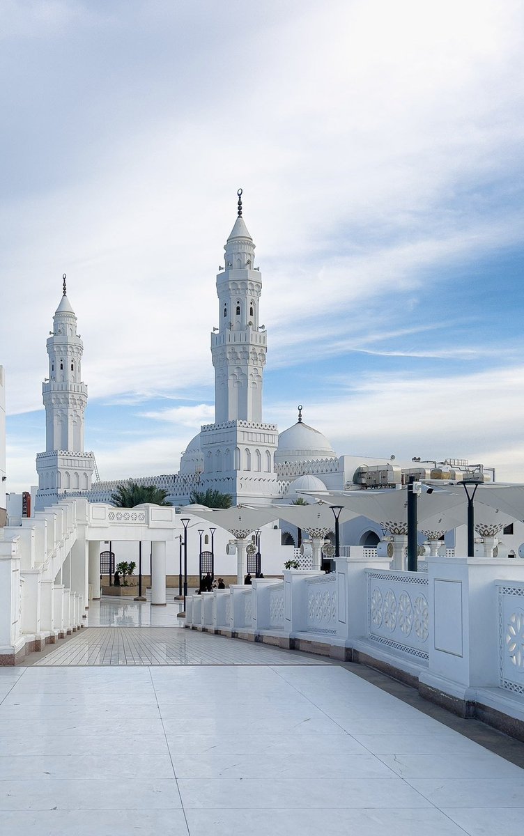 arab11__'s tweet image. The Qiblatain Mosque in Medina 🕌