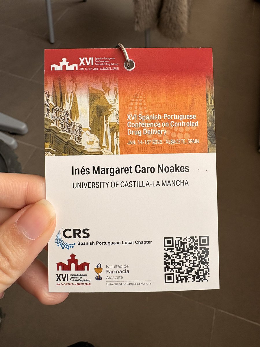 InesCaro22's tweet photo. Yesterday the CRS XVI Spanish-Portuguese Conference on Controlled Drug Delivery kicked off! Scientists  are coming together to explore new ways to deliver medicines more effectively and safely. https://t.co/C0DA7N1nBi