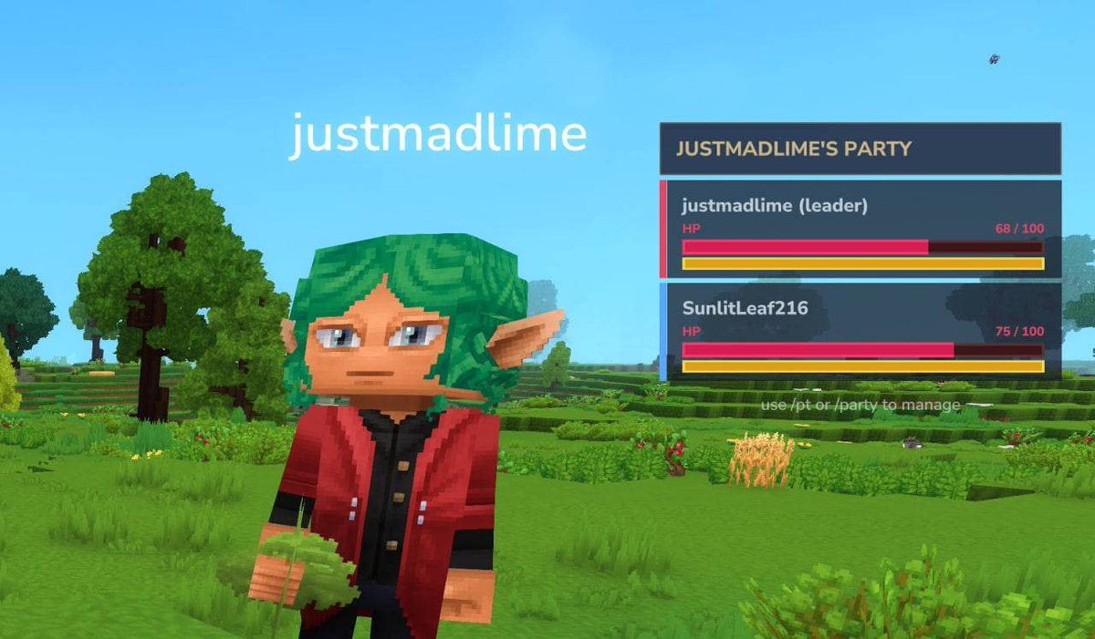 MadLimeDev's tweet image. Thank you @HytaleModding for great starting docs and template!!

I've updated my SimpleParty mode. Not it looks even better

You can check it out here - curseforge.com/hytale/mods/si…

#hytale #HytaleMods