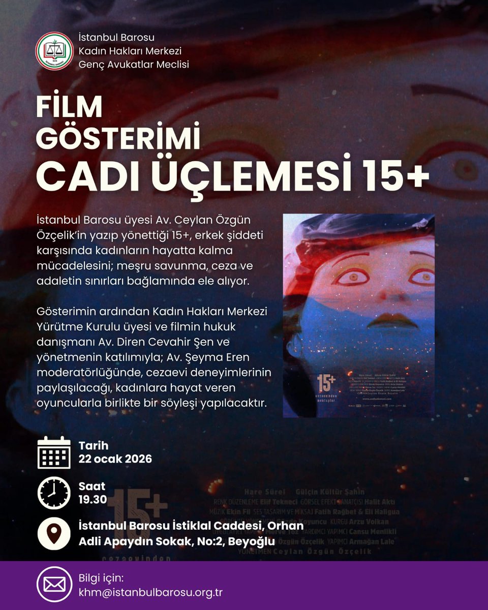 İstanbul Barosu Genç Avukatlar Meclisi tweet media