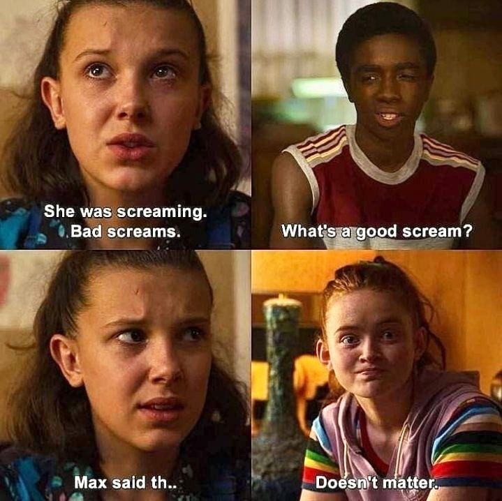 StrangerNews11's tweet image. The wildest jokes this show has ever had 😭😅