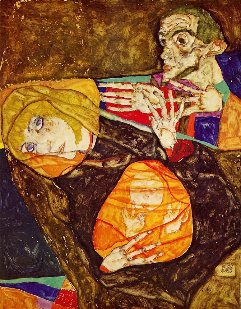 The Holy Family, Egon Schiele