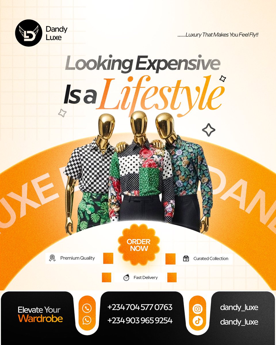 inspiredDZN's tweet photo. There is a TikTok trend that says
“Cut my coat oversize this year.”

I used that idea to design a flyer that speak to people who want good clothes without spending too much.

It makes the brand feel relatable, not distant. https://t.co/Z5GSOEKCfd
