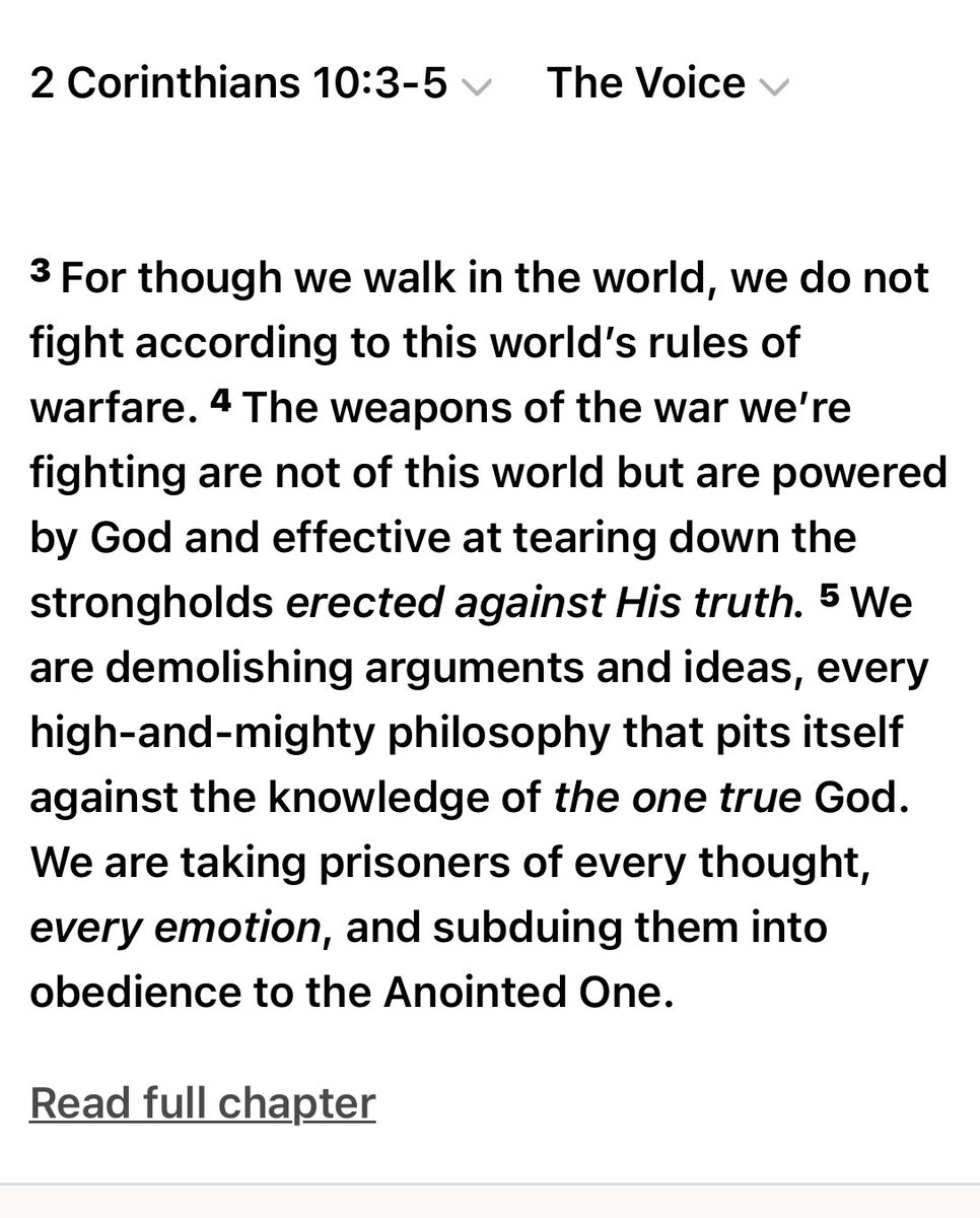 MrsTHines's tweet photo. 🙏🏾(Pt2 Vain imagination)  Two thoughts cannot occupy your mind at the same time. Learn to discern whose voice you’re hearing. God , the world or the Enemy.God is not in the confusion of the Mind.👏🏾✌🏿 https://t.co/vqMdVxFBM4