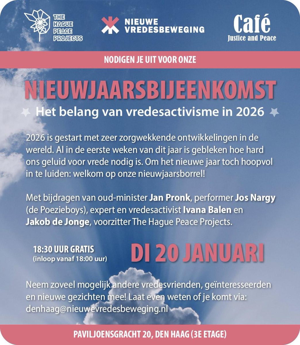 De Nieuwe Vredesbeweging tweet media