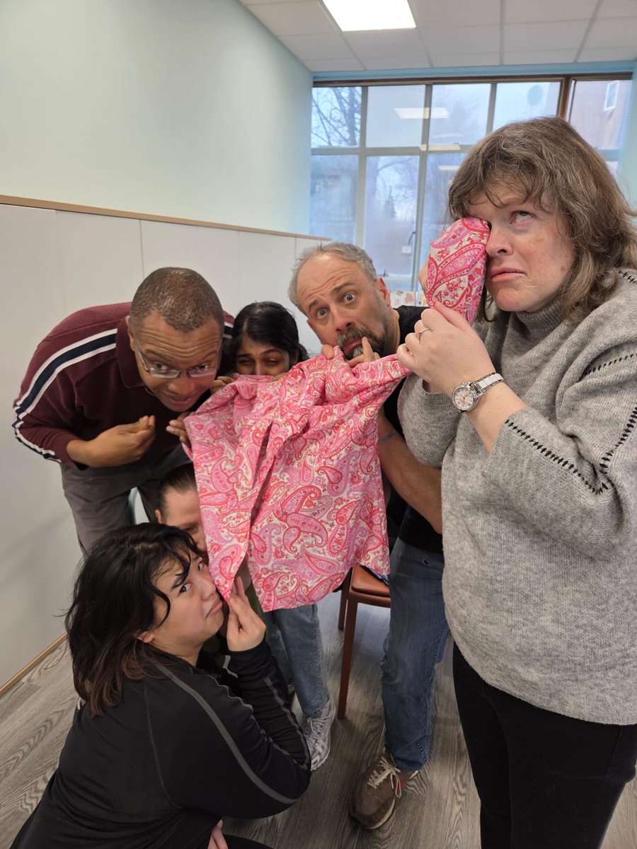 FaceFrontUK's tweet photo. We had a blast at Broken Silence yesterday! Check out the group exploring ideas for our next show - keep your eyes peeled for FaceFrontFest27! 👏🏼👏🏼
#Fashion #CommunityGroup #DramaClub https://t.co/LFGOhKHcFT