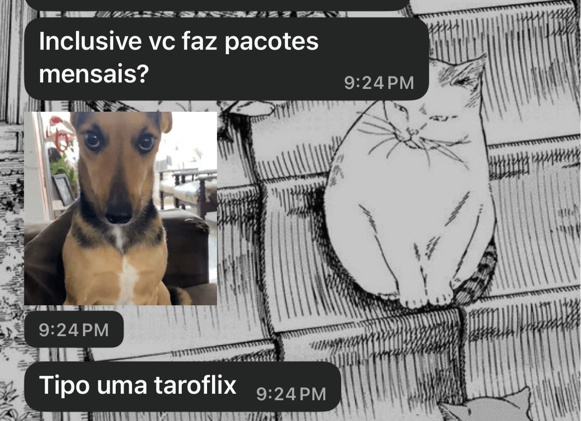 NIKIODP's tweet image. a vida de fazer tiragem de tarot é linda com as mensagens que eu recebo de consulente