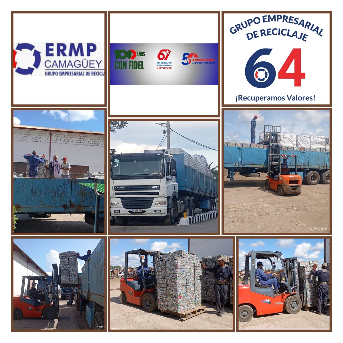 En la ERMP de Camagüey se efectúa  la comercialización de productos exportables,contribuyendo al cumplimiento del Plan de Producción y sumar valores a la economía del #Pais.
#IndustriasCuba
#VamosConTodos
#RecuperamosValores
#CamagueySeDefiende.