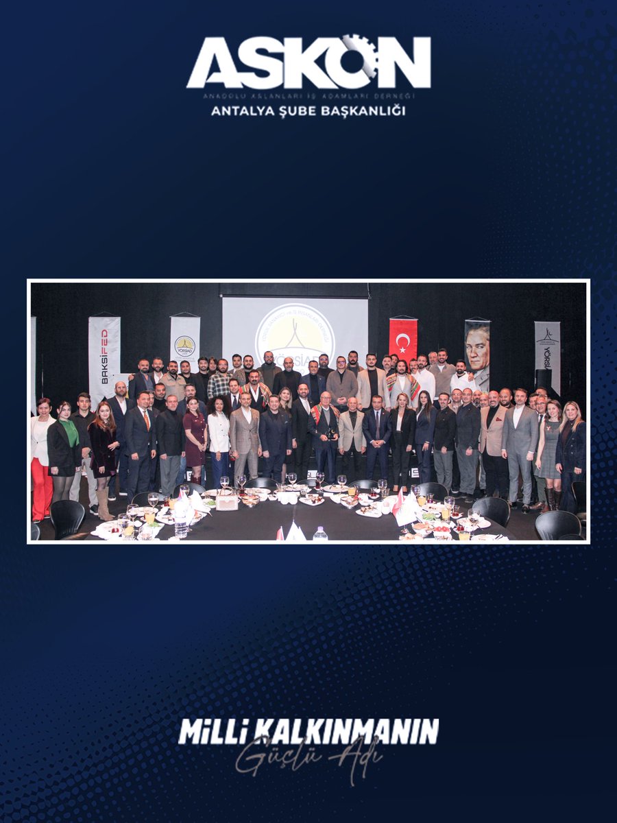 📌 YÖRSİAD Ocak Ayı Toplantısı’nda

Yörük Sanayici ve İş İnsanları Derneği’nin ( YÖRSİAD ) Ocak Ayı Toplantısına katılım sağladık. İş dünyası ile bir araya geldiği programda, önemli değerlendirmeler ve fikir paylaşımları gerçekleştirildi.

ASKON Antalya Şubesi Başkanlığı