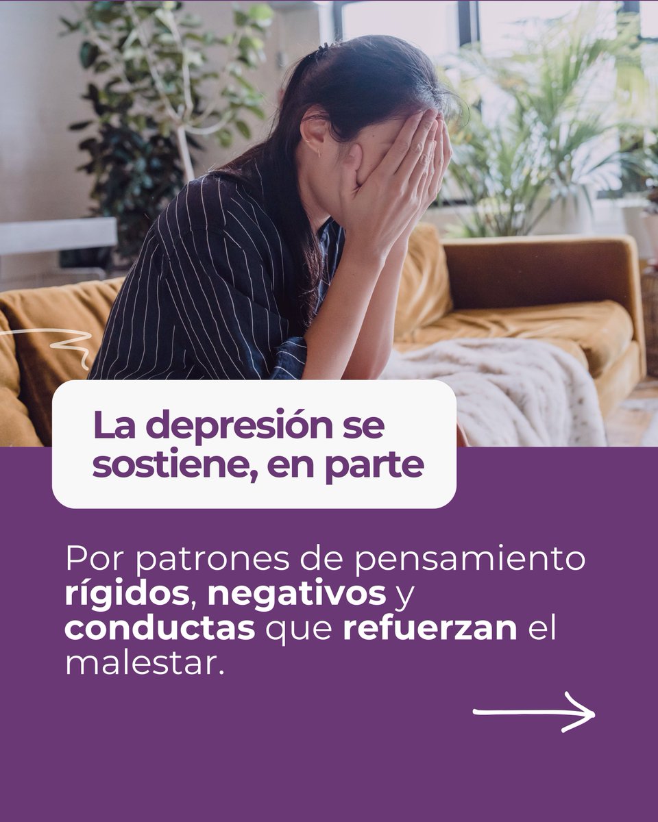 CIP_Superar's tweet photo. La psicoterapia cognitivo-conductual cuenta con sólida evidencia científica para el abordaje de la depresión, respaldada por la APA y la OMS. 📘

#SaludMental #Psicoterapia #SUPERAR https://t.co/9VTsRs05cO