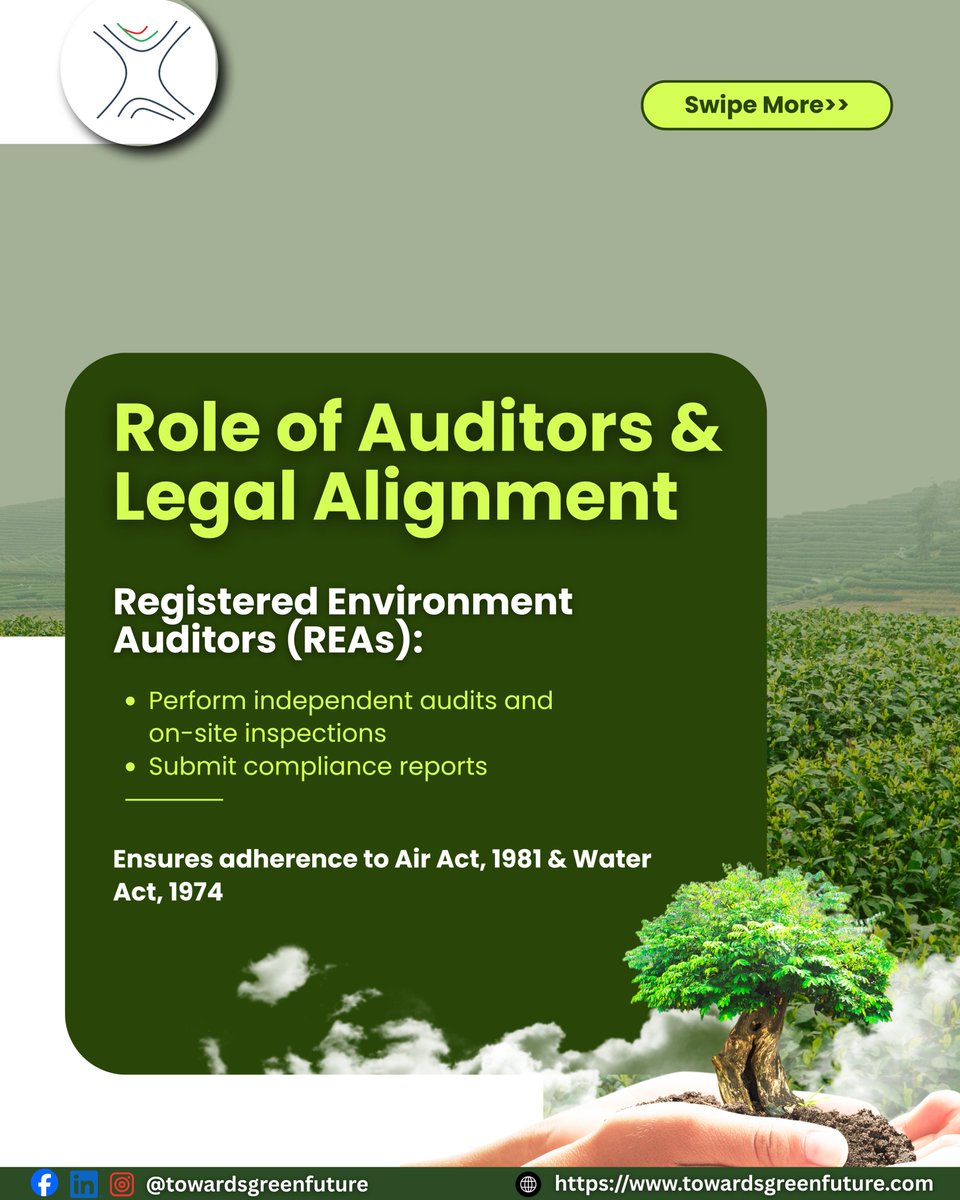 towardsgreenf's tweet image. India Notifies Environment Audit Rules, 2025

#EnvironmentAuditRules2025 #EnvironmentalCompliance #SustainableDevelopment #EnvironmentalGovernance #towardsgreenfuture