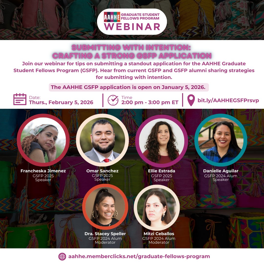 AAHHE Graduate Fellows Program tweet media