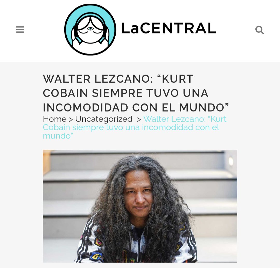 stgoandereditor's tweet image. Revisa la entrevista en @radio_lacentral al escritor @lezcanowalter, hecha por @macalavin, por su libro El chico que moría todos los días. Pensar a #KurtCobain en el siglo XXI. Saludos y gracias! 🥳📚🚀🎸

👉 share.google/HunKcV0okDl6os…