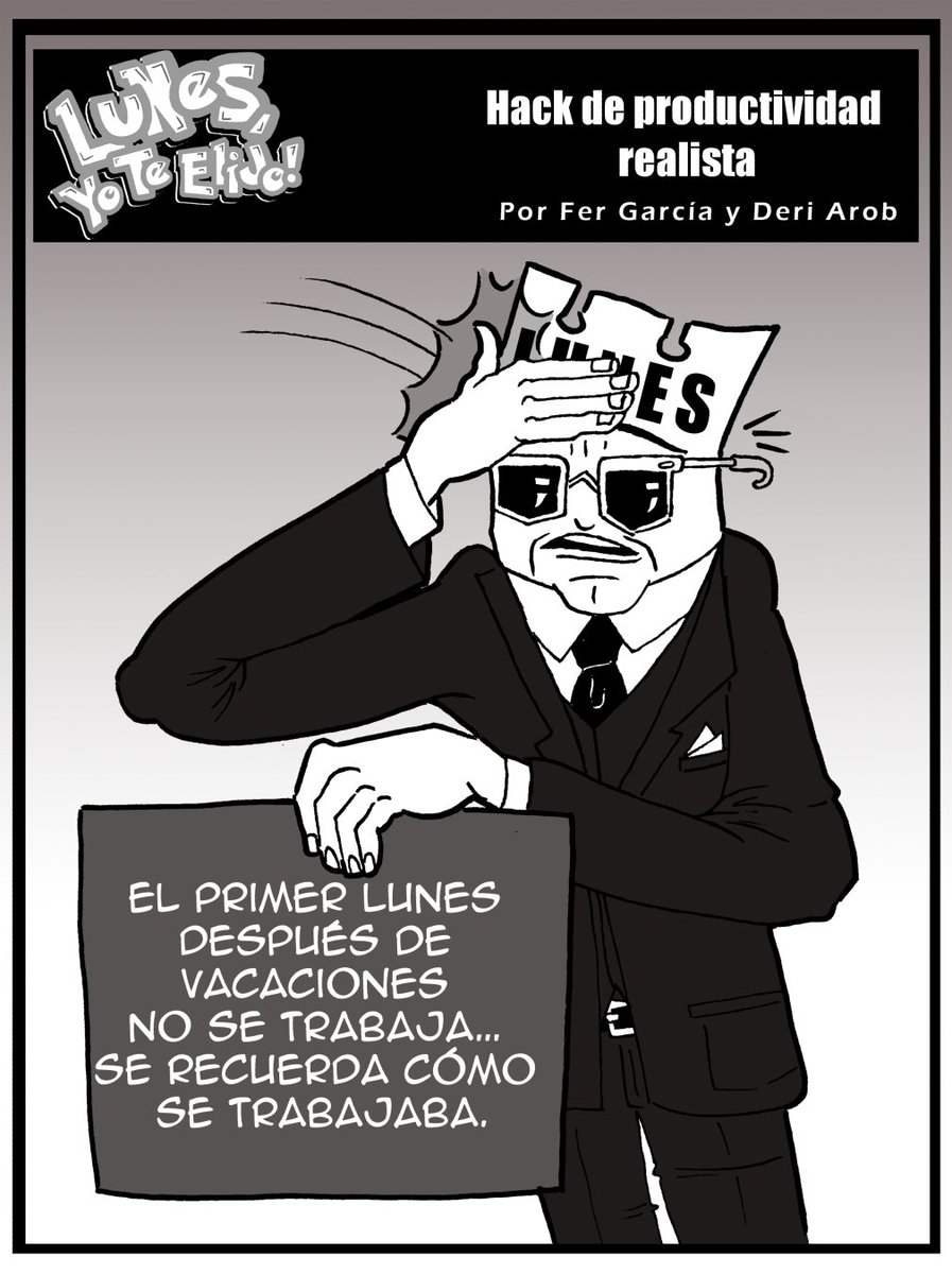elcomicologo03's tweet image. El verdadero reto no es volver al trabajo, es recordar qué estabas haciendo antes de irte.
 Productividad versión memoria RAM.
 ¿También pasas el primer día solo reconstruyendo tu propio sistema? 😅