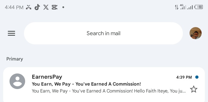 iteyefaith's tweet photo. After a lot of follow up of my prospect and I was able to gain trust and finally got my prospect on track 😊

Affiliate marketing still pays a lot 
@earnerspay https://t.co/N9ZxctQph3