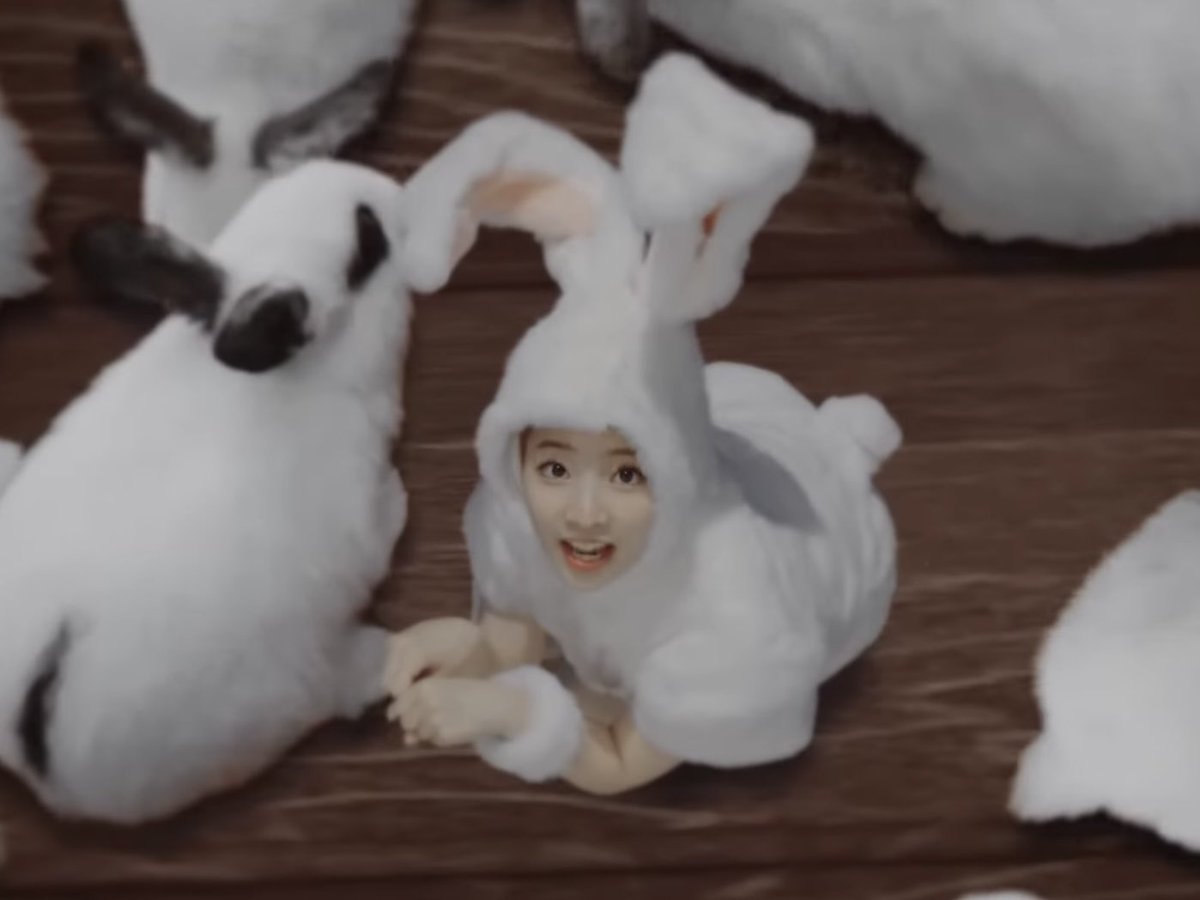 mi___t2979's tweet photo. TWICE×うさぎ🐰のかわいさすごい https://t.co/LYERo9oZdQ
