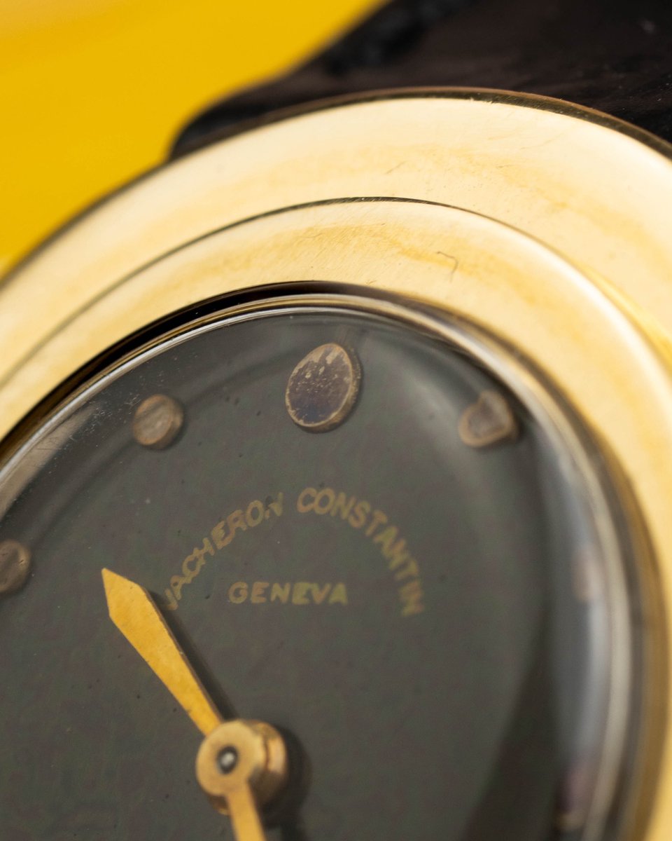 An absolutely amazing condition Vacheron Constantin Disco Volante. The serial dates it to late 1930’s, incredibly forward design for the period. Available now on the site.