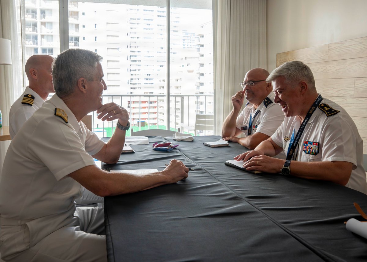 PacificMarines's tweet image. From sea to space: shaping deterrence in the #IndoPacific 🚀🌊

Lt. Gen. James Glynn, #MARFORPAC and other military component representatives participate in the #HDF in Honolulu, Jan. 12, 2026.

📸: MC2 Christopher Sypert | @USNavy + @USMC 

@USARPAC @INDOPACOM @USPacificFleet
