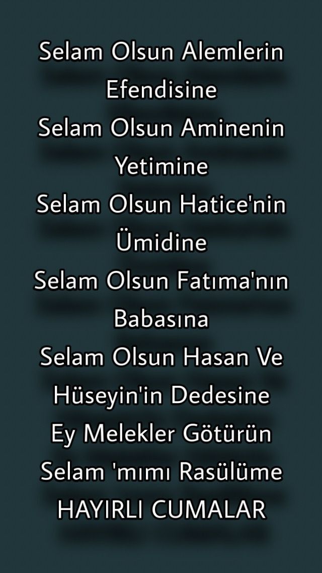 Allah'ım  
Kalplerin Tabibi ve İlacı 🌹
Bedenlerin Afiyeti ve Şifası 🌹
Gözlerin Nuru ve Ziyası olan 🌹  
Efendimiz Hz. Muhammed’e 🌹
ve O’nun Âline ve Ashabına Salat ve Selam eyle 🤲

🌹 Allahümme Salli Alâ Seyyidina Muhammedin ve Alâ âli Seyyidina ve Nebiyyina Muhammed 🌹