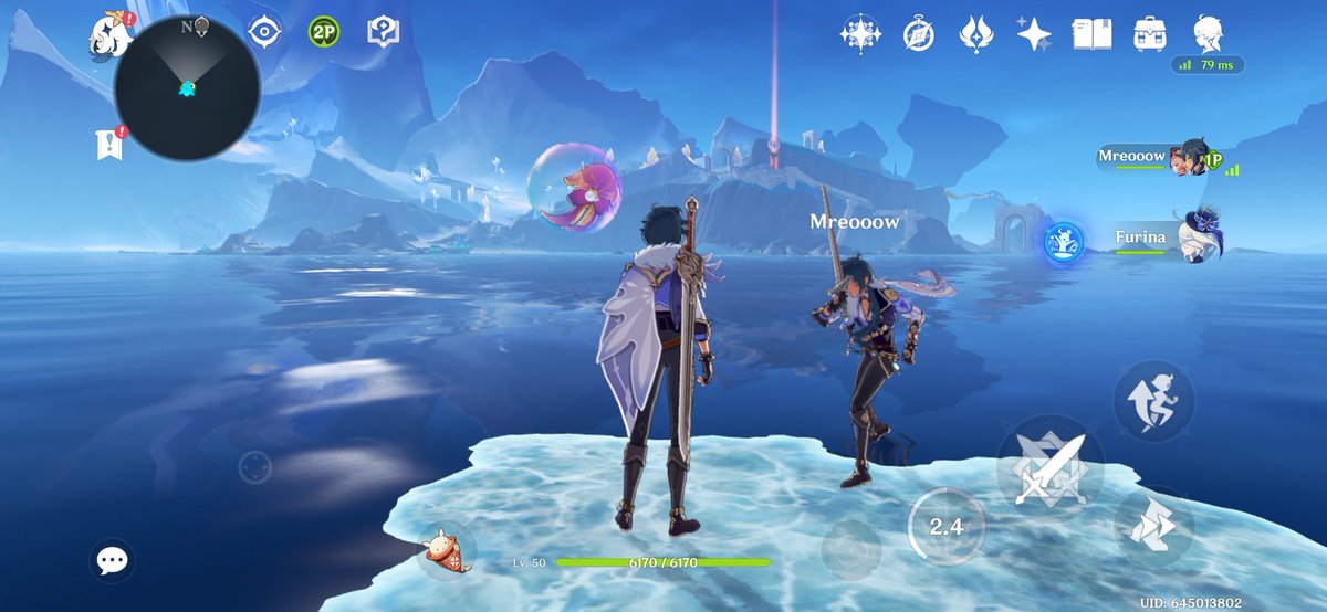 fingerfishies's tweet image. making my ar 17 boyfriend ice bridge to nod krai so i can take his columbina flowers