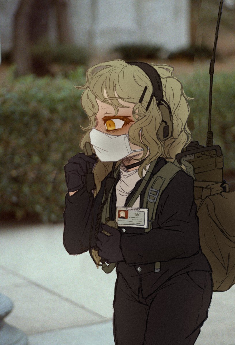 KeyJail_Lii's tweet photo. That image gave me such a strong Bun energy I had to draw her > 3<
Guess who is on radio duty as punishment for terrorizing newbies lol https://t.co/eRP5KKNwHf