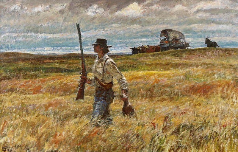 Kurt_Steiner's tweet photo. American Family 

Something for Supper
Harvey Dunn, 1940-1949 https://t.co/EsR43T9nUG