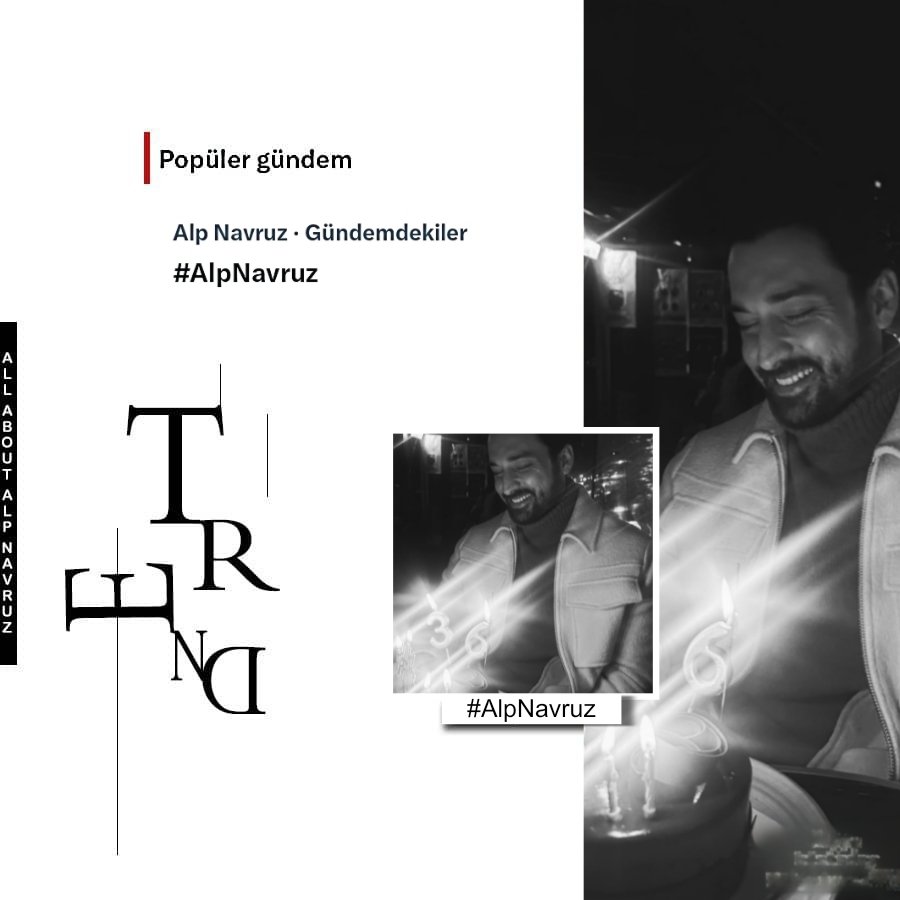 allaboutnavruz's tweet image. Alp Navruz gündemde yerini aldı. ✨

#AlpNavruz • @AlpNavruz