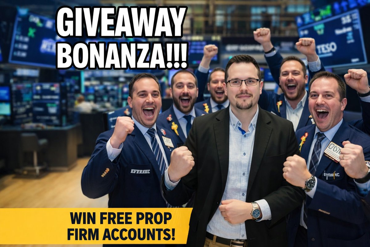 tomsabo's tweet image. 🚨🚨 GIVEAWAY BONANZA 🚨🚨

Tomorrow I'm giving away accounts during London and New York sessions!!!

🎁 3 MFF
🎁 3 Tradeify
🎁 3 FFN
🎁 1 Lucid evaluation account
If you want in:
-LIKE
-RETWEET
-COMMENT AND TAG SOMEONE
Live trading and giveaway 👉 tomsabo.tv
Do not…