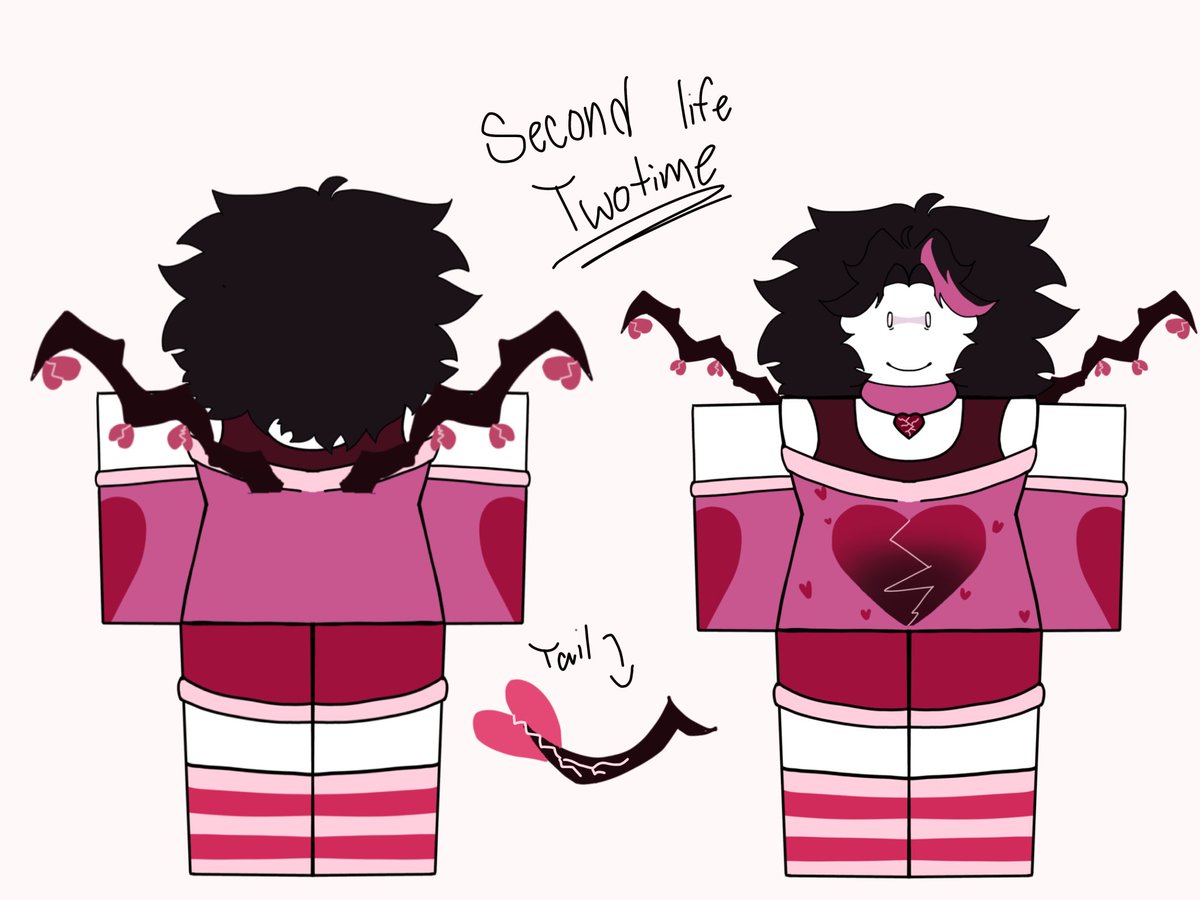 scrabbleweed's tweet photo. Silly Valentine’s skin idea for Twotime (only made this for fun so it’s not official skin) #forsaken #twotimeforsaken #art https://t.co/daKbKL9kxq