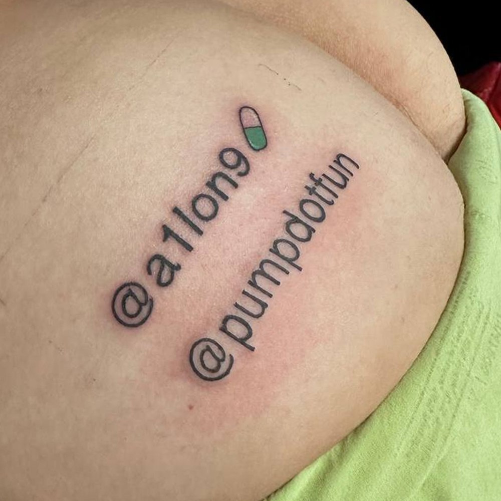 bAwfullyGood's tweet photo. livestreaming until alon acknowledges that his name is tatted on my butt.

$a1lon9

ca: 7mSMPVheQoYGCqcPgHswKKM3TpuTUAYz2xwV4mHipump https://t.co/Nwgw5ey0HL