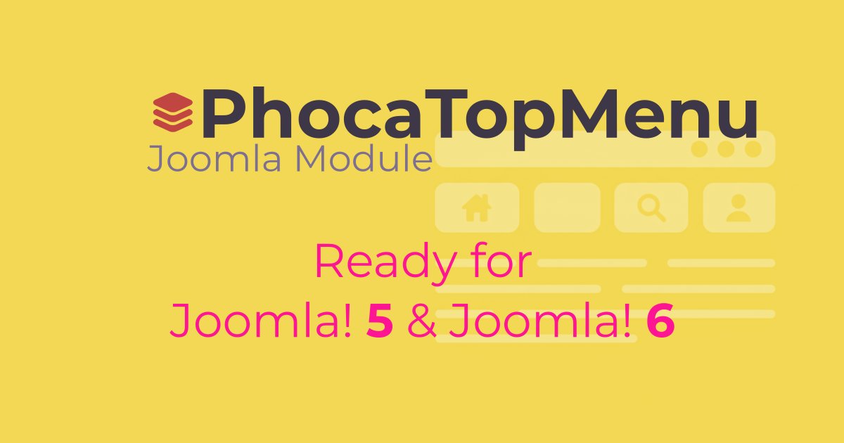 Vydána upravená a doplněná čeština pro modul Phoca TopMenu 6.0.2, který umožní používat klasické horní menu administrace Joomla i v nových verzích Joomla.

<a href="/Bongovo/">Bongovo!</a> @PhocaCZ #PhocaTopMenu #Phoca #Joomla

bongovo.cz/ke-stazeni/216…