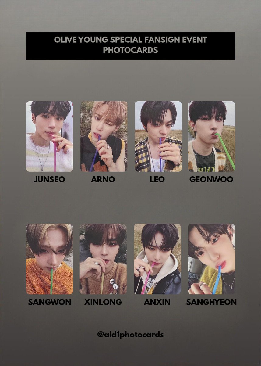 UPDATE! 1ST MINI ALBUM 'EUPHORIA' • OLIVE YOUNG Special fansign