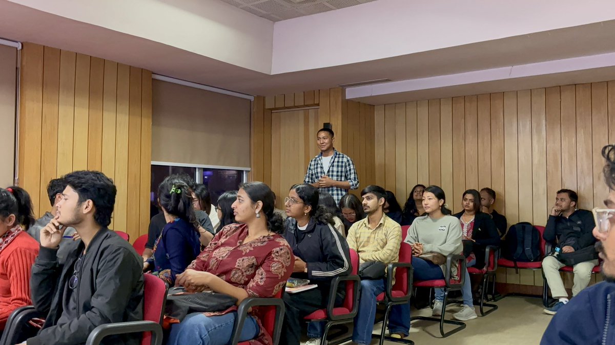hss_grm's tweet photo. DAY 4 of Pre-GRM workshop session with Dr Mithilesh Kumar Jha was an enriching experience as he discussed strategies to prepare a well-written research paper and other insights on ethics and publishing. 

#iitg #grm2026 #graduateresearchmeet #phd https://t.co/UMrKKgogK6