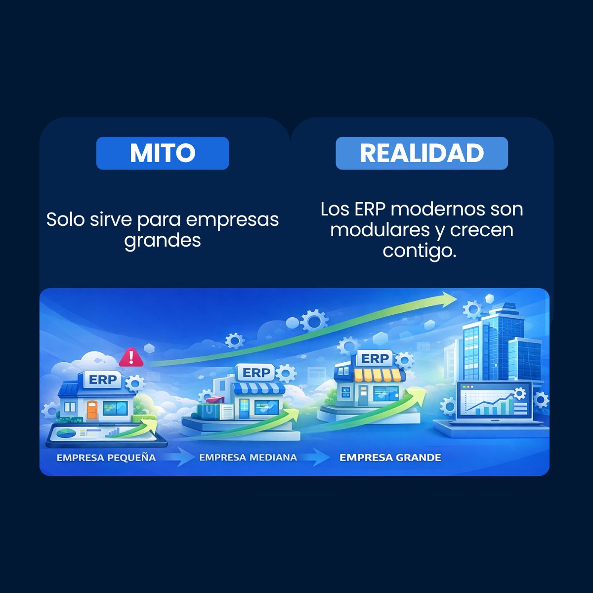 sesitdigital's tweet photo. Muchos siguen tomando decisiones con mitos.
Las empresas modernas operan con datos.
Un ERP no es un gasto:
es la plataforma que conecta, controla y hace crecer tu negocio.
#ERP #TransformaciónDigital #GestiónEmpresarial #Automatización #SES #ERPONE #Productividad https://t.co/iq7zeZpanR