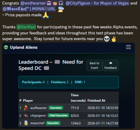 Upland Aliens tweet media