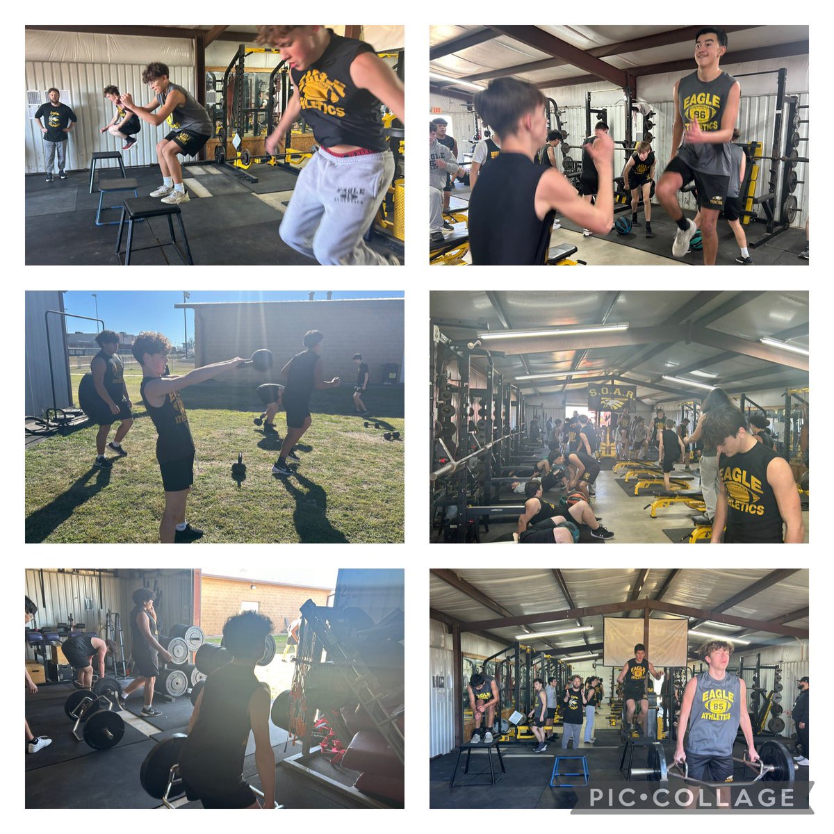 Coach_MChapa3's tweet photo. Circuit Day is always a good day!! #SOAR  @BEISDAthletics https://t.co/4JVAW7iZNf