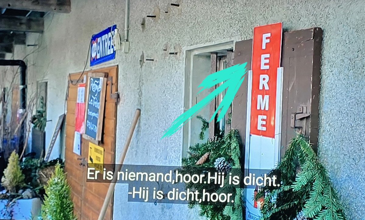 Het staat verder ook helemaal niet aangegeven ofzo 😅 #wintervolliefde