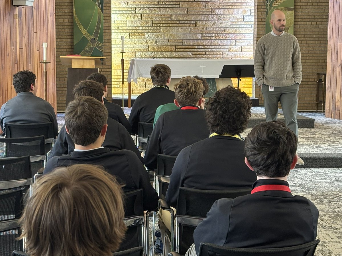 stxtigers_TFC's tweet photo. A big time thank you goes out to Coach Nate Stemle for speaking at Tigers for Christ this afternoon. He challenged us to examine who we are striving to become and the influences that we take in. He also encouraged us not to waste any more time and start making positive changes! https://t.co/jVtZNo4tZ3