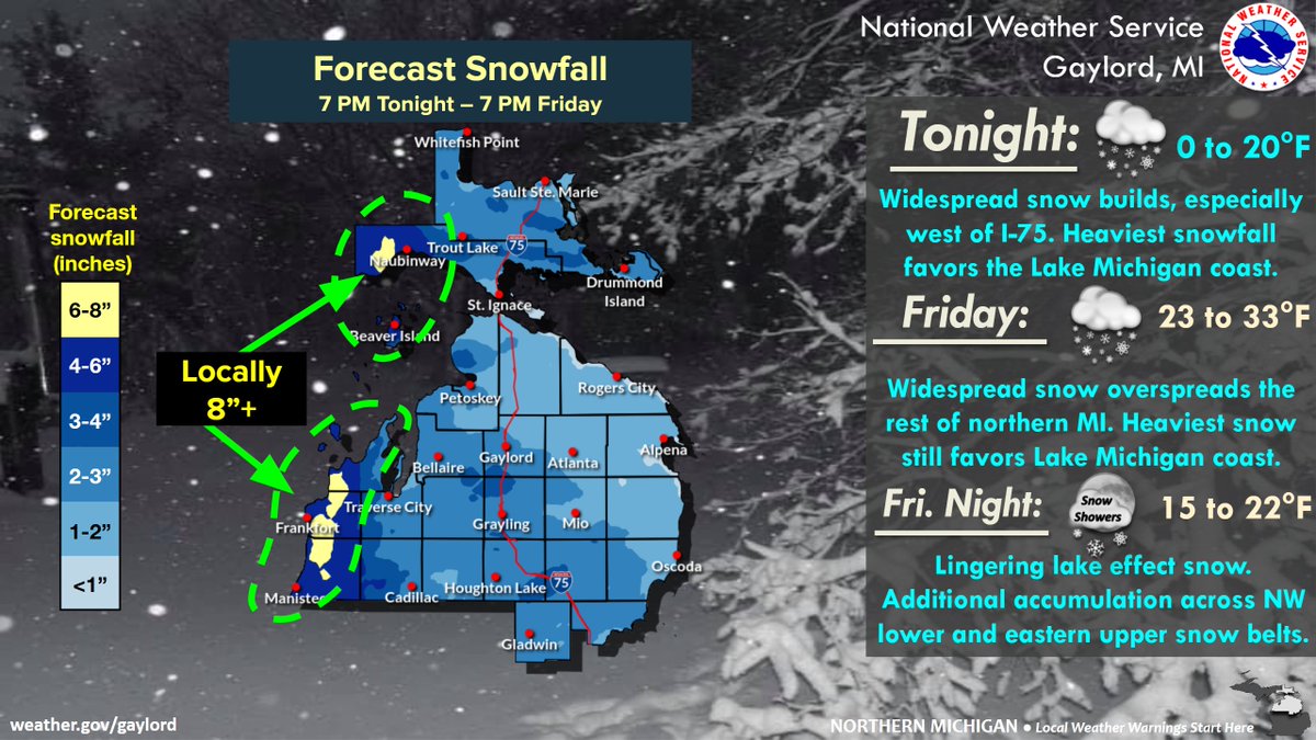 NWS Gaylord tweet media
